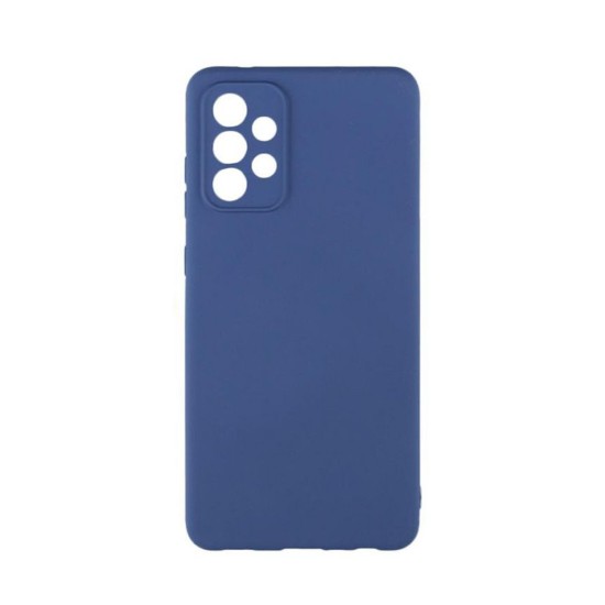 Silicone Case with Camera Shield for Samsung Galaxy A33 5g Blue